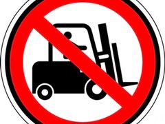 Etichete de podea pentru stivuitor